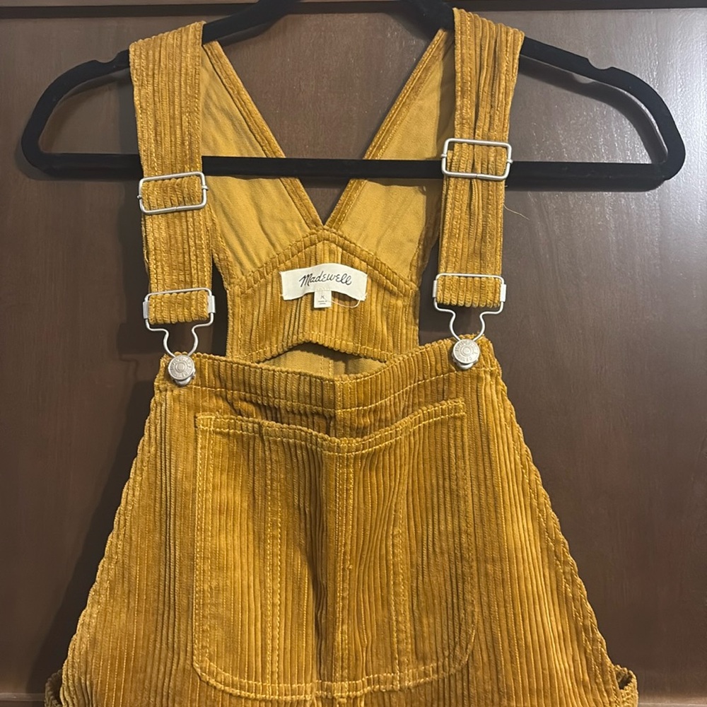 Corduroy overall